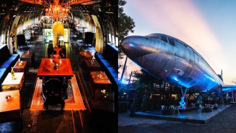 由舊飛機改造！ 曼谷新開幕華麗風飛機餐廳－Na-Oh Bangkok