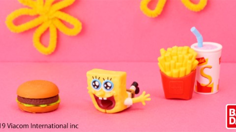 游去咬實手機充電位! 日本推出海綿寶寶Cable Bite