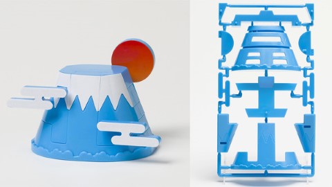 日本人氣漢字模型推出「富士山」款式 迷你彩色、夜光富士山2款值得收藏！