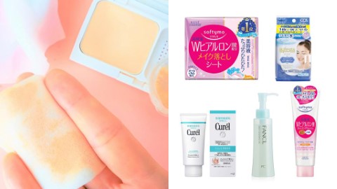 日本藥妝店15大最暢銷卸妝產品排行 卸妝油/卸妝水/卸妝棉邊款最受歡迎？