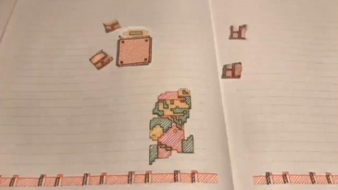 日本漫畫神人製作瑪利奧遊戲定格漫畫影片 經典過關畫面重現