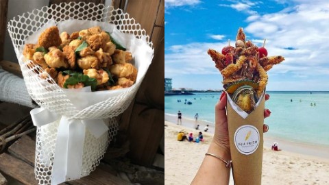 吃貨必愛韓國特色4大花束 誰說情人節只可送花！