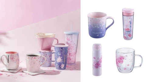 台灣Starbucks櫻花系列 超過40款櫻花隨行杯/雜貨、仲有台北101店限定款！