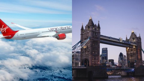 維珍航空25週年震撼優惠、直飛英國連稅$4000！ 直航來回倫敦$2500起