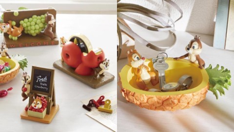 日本迪士尼Chip 'n' Dale最新得意雜貨 搬水果超搞鬼！