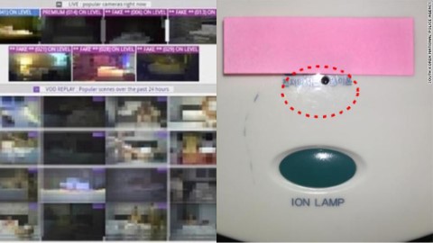 韓國30間酒店驚見針孔攝錄機