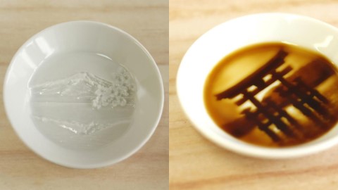 日本超精緻創意醬油碟 重現櫻花與逆富士、嚴島神社美景！