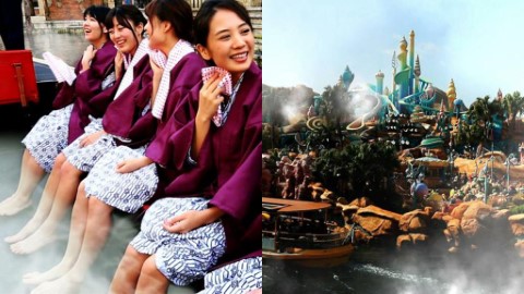 東京迪士尼海洋推出溫泉 可一邊坐觀光船一邊浸足湯超嘆！