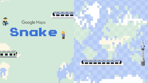 Google Map推限定貪食蛇遊戲 「貪食列車」遊勻全世界！