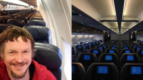 飛意大利全程僅一人登機 男乘客意外獨享「包機」服務