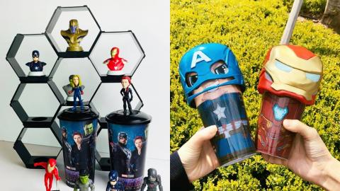 韓國戲院推復仇者聯盟造型產品 粉絲必儲迷你模型！