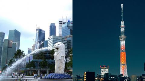 東京來回連稅$900！ 平飛東京/河內/峴港/新加坡單程$88起