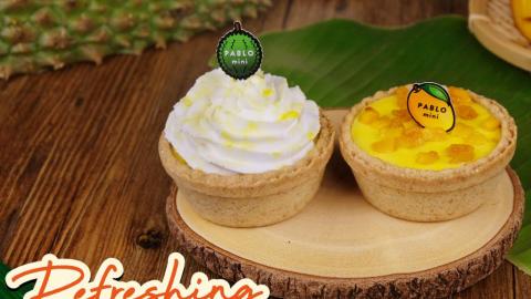 曼谷PABLO分店限定口味 泰國限定榴槤/芒果芝士撻！