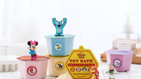韓國推迪士尼公仔沐浴球 浸浴釋放三眼仔/胡迪！