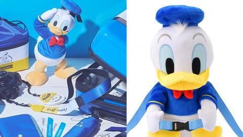 唐老鴨陪你去旅行！ 日本迪士尼新推公仔手袋/收納袋/吹氣頸枕