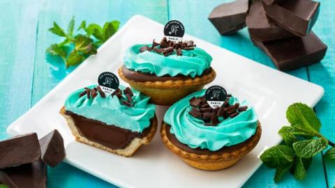 初夏清涼口感！ 日本PABLOmini推出迷你薄荷朱古力芝士撻