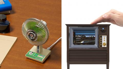 日本懷舊昭和迷你家電玩具 黑膠唱機、卡式收音機、木箱電視真係用到！