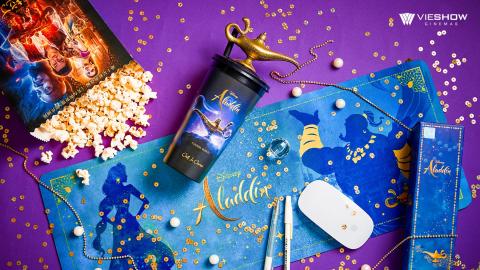 台灣戲院推《阿拉丁》真人版電影精品 把魔天飛氈神燈杯統統帶回家