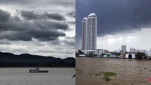 泰國連日狂風暴雨 暴洪預警生效 海岸浪高達3米！