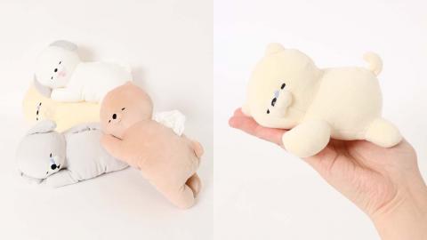 日本雜貨品牌推出「Sleepy Puppy」小狗睡顏公仔 趴著睡覺超療癒！