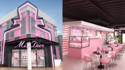 Dior香水限定展登陸東京表參道 必去粉紅色主題Miss Dior Cafe