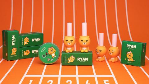 韓國KAKAO FRIENDS x THE FACE SHOP聯乘系列 Ryan/Apeach變身運動員！