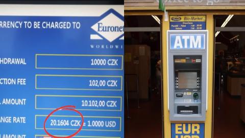 Youtuber揭歐洲提款機騙局 2大陷阱位讓你蝕足35%