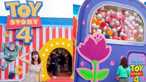台灣Toy Story期間限定店！ 3.9米巨型扭蛋機+電影主題影相位