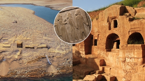 近半個世紀的重要考古發現！ 伊拉克水底浮出神秘古城