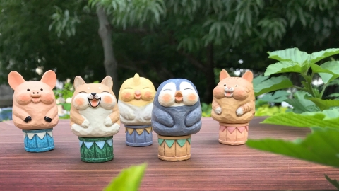 台灣原創木雕刀感系列扭蛋 「動物果實」扭蛋可愛治療有質感！