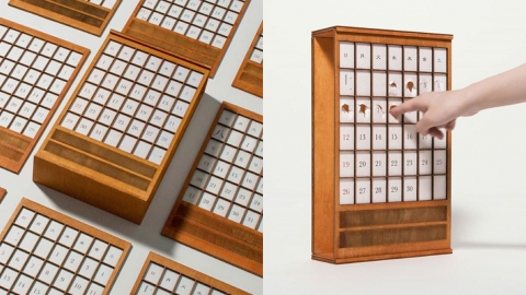 每過一日戳穿一格好治癒！ 日本瘋傳創意紙門月曆