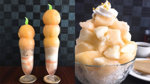 3層原個桃超誇張芭菲！ 大阪人氣甜品店Patisserie Torkuchen