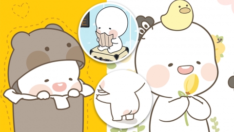 韓國KakaoTalk超人氣貼圖 呆萌小可愛OMPANGI！