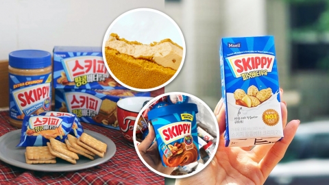 韓國Skippy花生醬產品合集 花生醬牛奶／夾心餅／雪糕批！