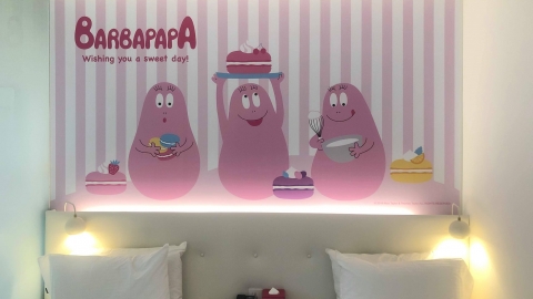 期間限定！台灣首間泡泡先生主題酒店房 免費帶走旅行小物＋法式下午茶