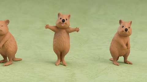 被譽為世界上最幸福動物？ 日本推出短尾矮袋鼠得意扭蛋