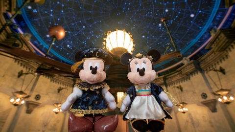 東京迪士尼海洋18周年紀念精品！ 星空投影儀/大航海時代造型公仔