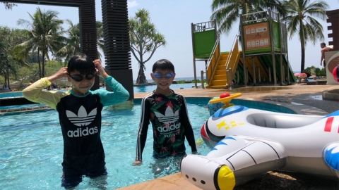 布吉親子度假酒店推介 沙灘海景/免費兒童水上樂園/室外遊樂場