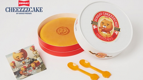 韓國KAKAO FRIENDS零食品牌新產品 香濃鬆軟Ryan芝士蛋糕！