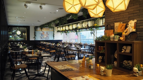 期間限定！東京田園風小熊維尼主題咖啡店 Pooh Pooh造型蛋糕/限量英式下午茶