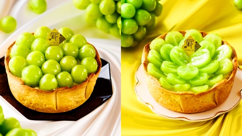 大大粒香甜岡山晴王提子！ 日本Pablo推出晴王提子芝士撻