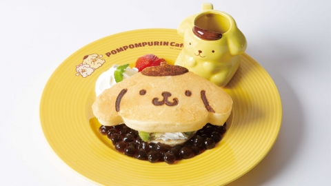 必試布甸狗造型珍珠鬆餅！ 日本布甸狗Cafe推出珍珠系列甜品
