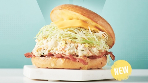 韓國必試早餐ISAAC TOAST新菜單 重量級沙律煙肉小麥圈！