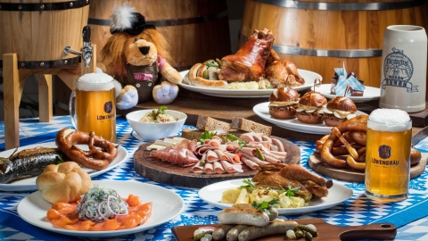 美高梅澳門德國啤酒節10月開鑼 全城飲酒狂歡歎德國豬手烤腸