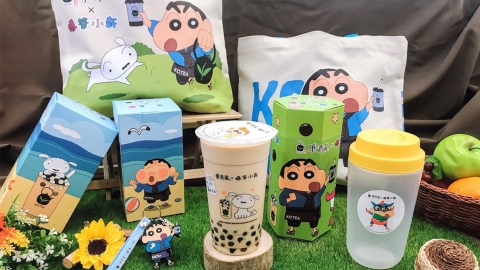 康青龍x蠟筆小新聯名活動 小新環保袋/隨行杯/朱古力餅乾存錢筒