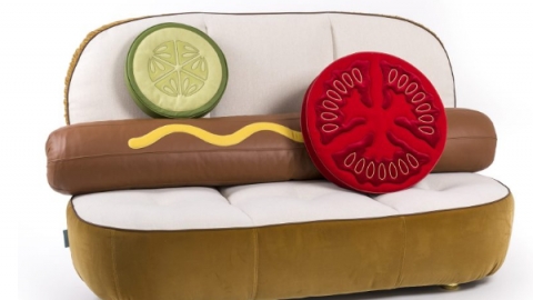 意大利推吃貨至愛美食家具 熱狗、漢堡包梳化玩味十足