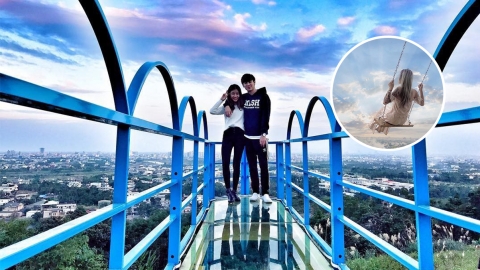 台灣夢幻咖啡廳 天國階梯/透明天空步道/天空韆鞦