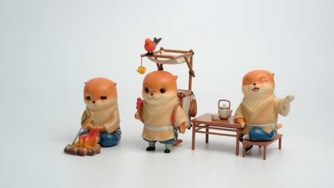 水獺版寧采臣獨自行走江湖 大熱繪本製作成可愛扭蛋