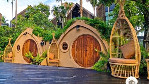 入住哈比人木屋、近水上市場 泰國曼谷安帕瓦新開河景酒店