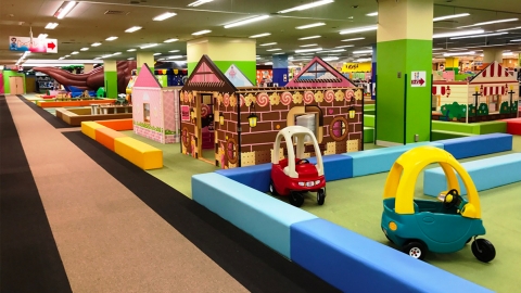 日本最大室內親子遊樂場 大型充氣樂園/兒童賽車區/大型沙池